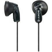 Sony Earbuds Headphones Black MDRE9LP/BLK